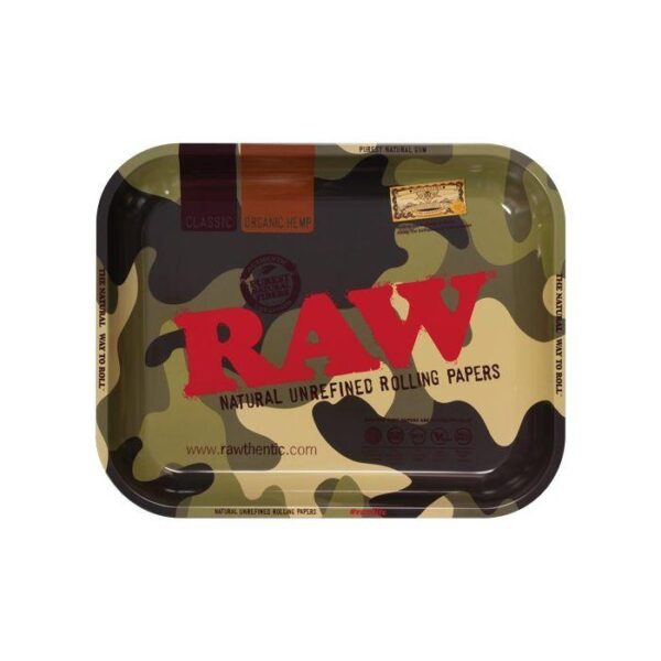 Поднос RAW Metal Rolling Tray Large - Camo 27.5 x 34.5 см Поднос RAW Metal Rolling Tray Large - Camo 27.5 x 34.5 см