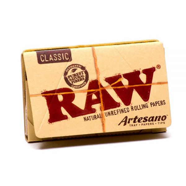 Бумажки RAW Classic Artesano 1¼ с фильтрами Бумажки RAW Classic Artesano 1¼ с фильтрами