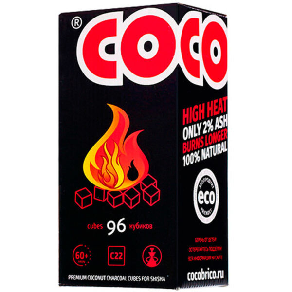 Уголь Cocobrico 96 куб. Уголь Cocobrico 96 куб.
