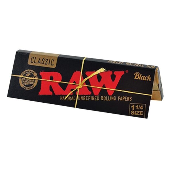 Бумажки RAW Classic Black 1¼ Бумажки RAW Classic Black 1¼