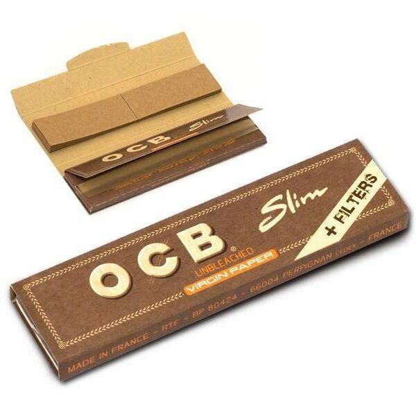 Бумажки OCB 1 1/4 Virgin Unbleached 78 мм Бумажки OCB 1 1/4 Virgin Unbleached 78 мм
