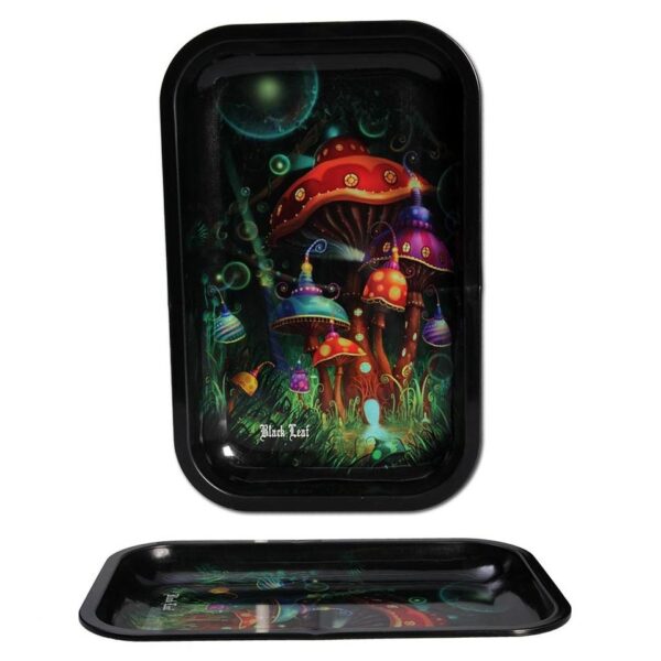 Поднос Black Leaf Rolling Tray Mushroom M 27,5х17,5 см Поднос Black Leaf Rolling Tray Mushroom M 27,5х17,5 см
