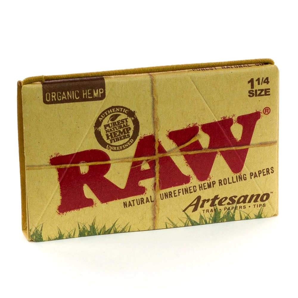 Бумажки RAW Organic Artesano 1 1/4 + Tips Бумажки RAW Organic Artesano 1 1/4 + Tips