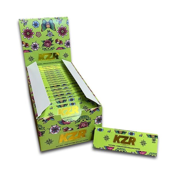 Бумажки KZR Tattoo Green Single Wide Бумажки KZR Tattoo Green Single Wide