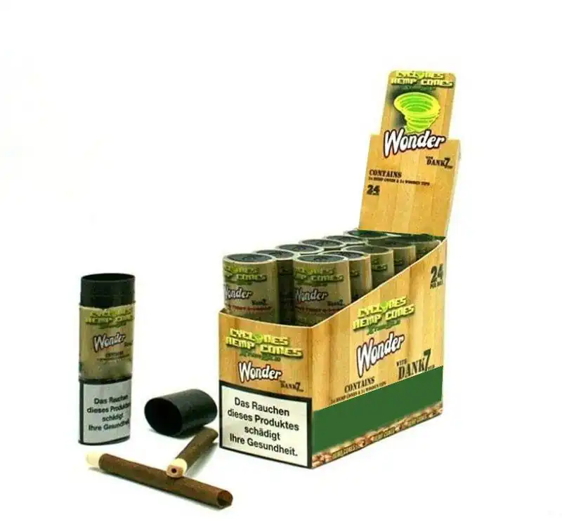 Бланты Cyclone XtraSlo Hemp-Cones Wonder Бланты Cyclone XtraSlo Hemp-Cones Wonder