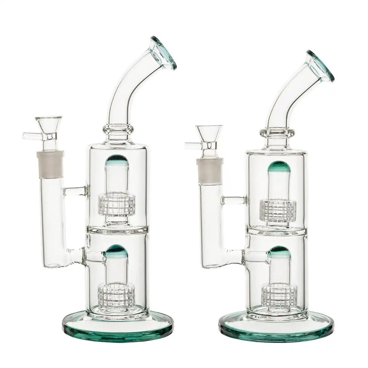 Бонг Bubbler Green & Blue Бонг Bubbler Green & Blue