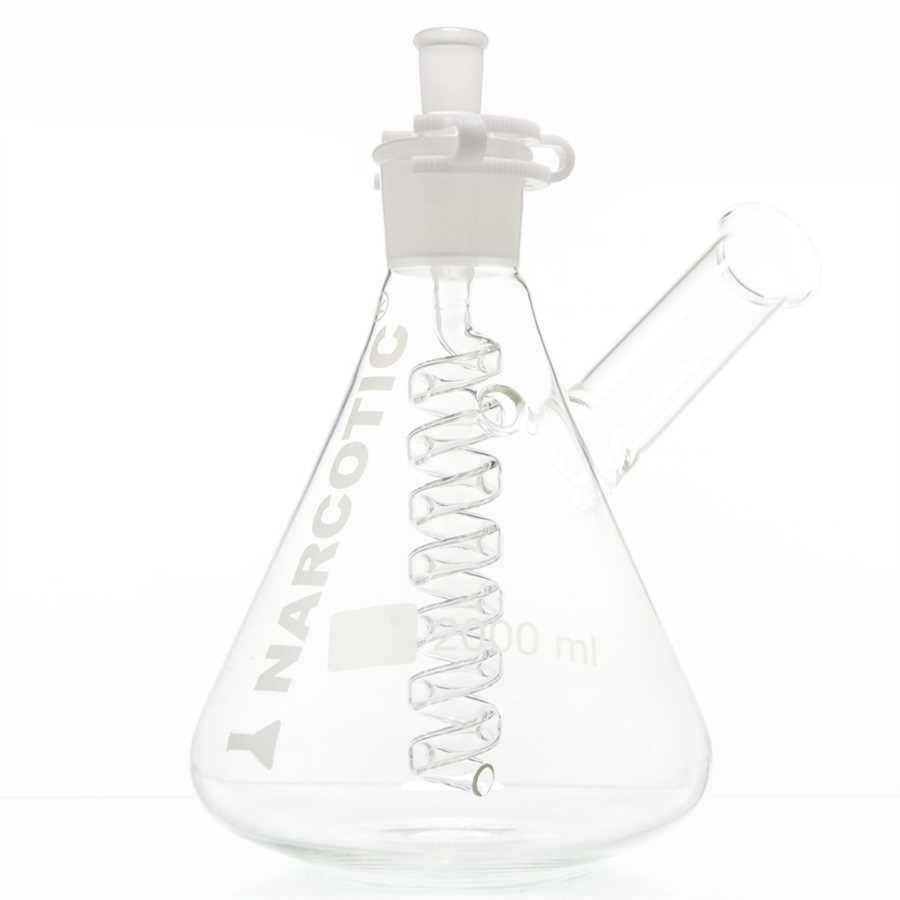 Бонг Стеклянный Spiral Bulb Бонг Стеклянный Spiral Bulb