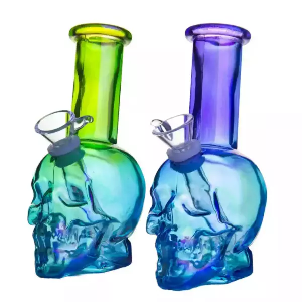 Бонг Стеклянный Sckull Colour Small Бонг Стеклянный Sckull Colour Small